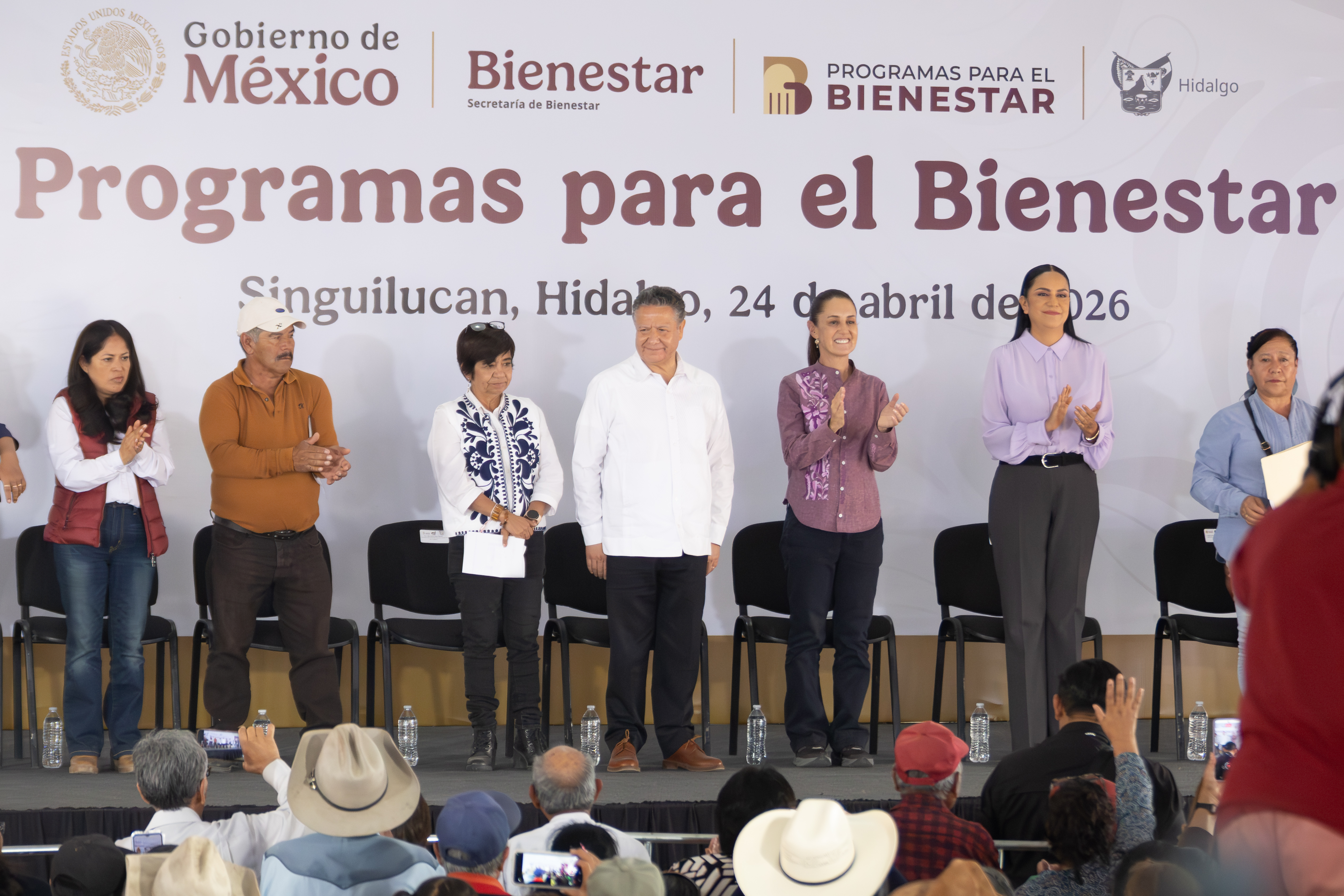 “El buen uso del recurso público marca la transformación de Hidalgo y México”, afirma Menchaca junto a Sheinbaum